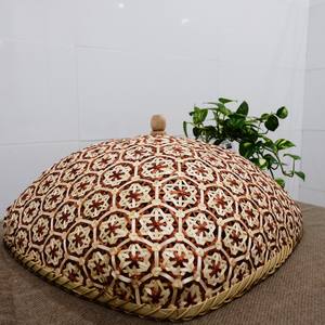 ตกแต่งบ้านไม้ไผ่-ฝาครอบอาหารหลายสีฝาครอบอาหารไม้ไผ่ที่เป็นมิตรกับสิ่งแวดล้อม - Product Image 1