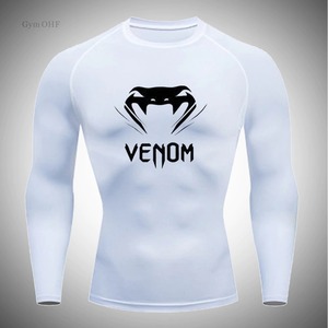 Camiseta de compresión para hombre, camisetas deportivas de entrenamiento para gimnasio, boxeo, Kickboxing - Product Image 4