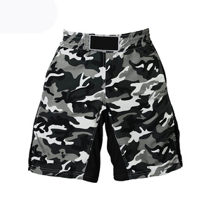 Maßgefertigte Premium MMA-Shorts mit Eigenem Logo Hochwertige Leichte Freizeit-Sportshorts Schnelltrocknend mit Elastischem Bund - Product Image 4