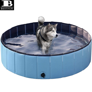 Bañera de baño plegable de plástico <span class=keywords><strong>duro</strong></span> para niños, <span class=keywords><strong>piscina</strong></span> para bebés y mascotas, bañera de baño plegable para perros para niños, uso en interiores y exteriores - Product Image 2