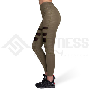 Mallas de Yoga de cintura alta con estilo para mujer, colores personalizados, sin costuras, de longitud completa, para entrenamiento, leopardo, que absorbe el sudor, 2025 - Product Image 2