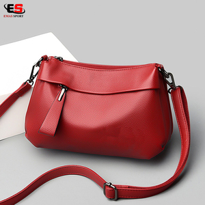 Sacs à bandoulière en cuir PU pour femmes, nouveaux sacs de bonne qualité, sacs à épaule avec deux sangles, - Product Image 4