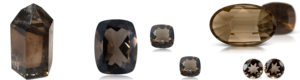 Piedras preciosas de cuarzo ahumado Natural cortadas en trillones de 6mm de alta calidad, piedras preciosas sueltas facetadas, certificado IGI, precio de fábrica al por mayor - Product Image 3