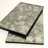 Grandes feuilles de miroirs antiques, de haute qualité, effet antique