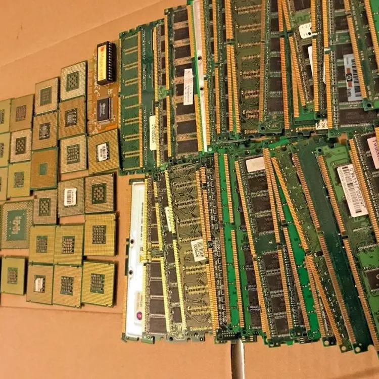 Intel 486 & 386 Cpu/Computer Ram Scrap/Ceramic CPU scrap for sale