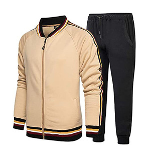 Super qualité hommes survêtement Jogging haut bas Sport survêtement à capuche pantalon pantalon 2 pièces/ensemble survêtement - Product Image 1