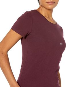 T-shirt à manches courtes en coton et Polyester pour femmes, haut actif, Design imprimé, grande taille - Product Image 4