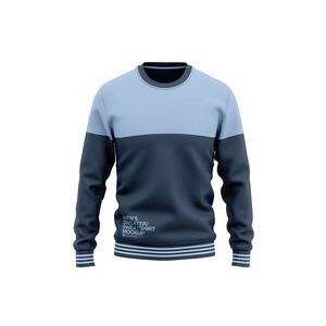 Sweat-shirt brodé personnalisé pour homme, imprimé par sublimation, couleur unique, haute qualité, respirant, confortable, écologique, séchage rapide - Product Image 4