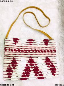 Stylish Designer Exclusive Handloom Cotton <b>Evening</b> <b>Bags</b> Handmade Shoulder Sling Clutch <b>Bag</b> - Product Image 2