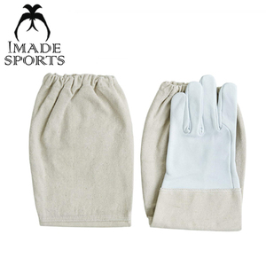 Goatskin-guantes de apicultura, manguitos a prueba de picaduras - Product Image 4