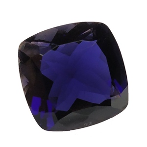 เบาะพลอย iolite ธรรมชาติขนาด10มม. ได้รับการรับรองจากโรงงาน - Product Image 2