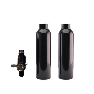13CI ประสิทธิภาพสูง 3000HP 0.2L แบบพกพา pcp อลูมิเนียม Air hpa ถังพร้อมวาล์ว - Product Image 1