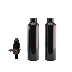 13CI High Efficiency 3000HP 0.2L Portable pcp Aluminum Air hpa tank with valve