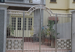 Puertas de Seguridad de Acero Inoxidable MOTTO SSD_090 para Centros Comerciales, Diseño Tradicional, Garantía de 2 Años, Decorativas - Product Image 3