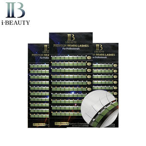i-BEAUTY Eyelash Extension - ib Beads lashes (Single -type) individual lashes korea Pre-made <b>fans</b> High Quality eyelashes - Product Image 1