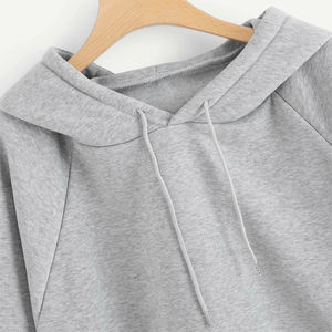 <b>Grey</b> Cotton <b>Fleece</b> Hoodie - Product Image 4