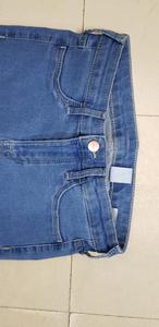 Salopette en jean décontractée pour femme, de marque haut de gamme, en coton extensible, respirante, écologique, taille élastique, surplus de production - Product Image 5