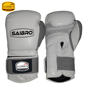 Gants de boxe de boxe professionnels avec logo personnalisé de haute qualité 8oz 16oz poignées en cuir de vachette synthétique pour les arts martiaux - Product Image 2