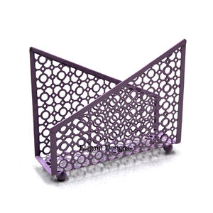 Porte-serviettes design en métal de haute qualité porte-serviettes décoratif en gros porte-serviettes maison et hôtel vaisselle dessus de table porte-serviettes fantaisie - Product Image 6