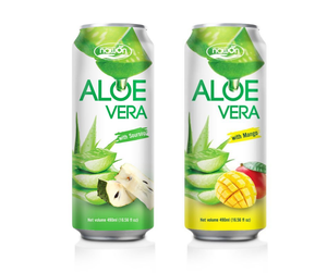 Aloe Vera Puro 500ml Vietnam NAWON Venta al por Mayor Sabor Piña Bebida Esterilizada Recién Exprimida Marca OEM Etiqueta Privada - Product Image 1