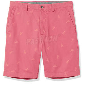 Nouveauté Shorts Bermuda pour Hommes 100% Coton Fermeture Éclair en Toile Solide Respirant & Séchage Rapide Haute Qualité Confortable - Product Image 1