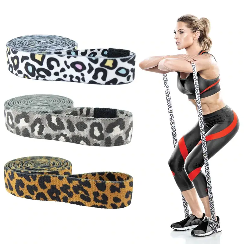 Banda de resistencia elástica con hebilla ajustable para mujer, banda de resistencia para Fitness, Yoga, Pilates, ejercicio, entrenamiento