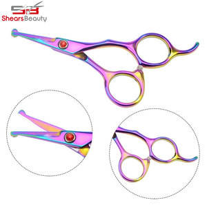 2024 nouveau style de ciseaux de toilettage pour animaux de compagnie à pointe ronde en acier inoxydable de haute qualité pour chats et chiens vente chaude! - Product Image 6