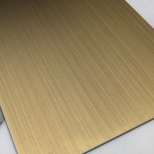 Lamiere in Acciaio Inossidabile 304 di Alta Qualità con Finitura Bronzo Satinato - Product Image 6