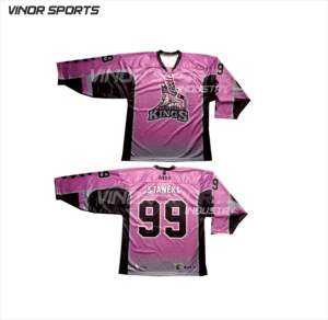 Ropa de hockey sobre hielo para jóvenes de alta calidad Camiseta con logotipo personalizado Diseña tu propia ropa de hockey sobre hielo - Product Image 2