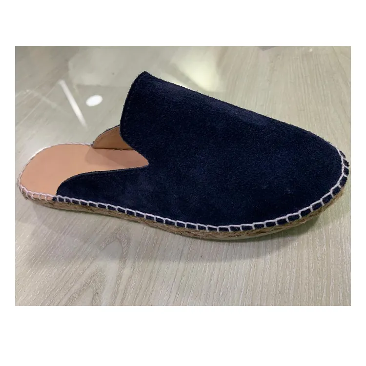 Bulk Stock Supplier Widely Selling Lightweight Women's Shoes/Flats Suede Leather Espadrilles at Reasonable Price