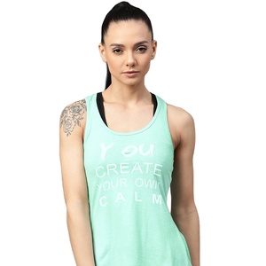 Camiseta de entrenamiento Sexy para mujer, camiseta sin mangas de secado rápido para gimnasio, Fitness, deporte, correr, logotipo personalizado, estilo básico, Jersey informal de tela - Product Image 1