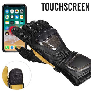 Gants de Protection externe pour moto, nouveau Design professionnel, en cuir, Kevlar, écran tactile, pour hommes et femmes - Product Image 3