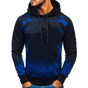 Sudadera con Capucha Unisex Personalizada, Sublimada, de Poliéster/Algodón, Secado Rápido, Transpirable, Ecológica, Antipilling, Resistente al Viento, con Logotipo Frontal para Hombre - Product Image 4