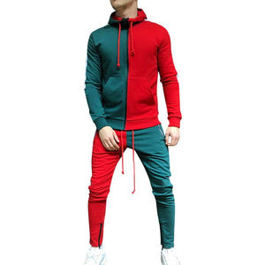 เสื้อสเวตเตอร์สวมหัวแบบบล็อกกำหนดเองชุดวอร์มหลายสีสำหรับฤดูหนาว - Product Image 6