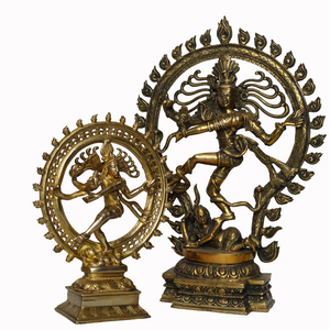 <b>Shiva</b> (Nataraj) Brass <b>Statue</b> | a Decorative Brass <b>Statue</b> Made of Brass / Bronze - Product Image 2