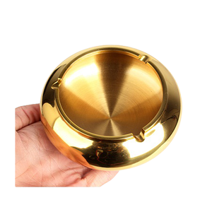 Cenicero de latón con tamaño y forma personalizados de calidad de lujo para uso de cenizas de cigarrillos y cigarros - Product Image 5