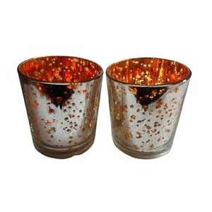 Ensemble de 3 bougeoirs à levier en verre, porte-bougies - Product Image 2