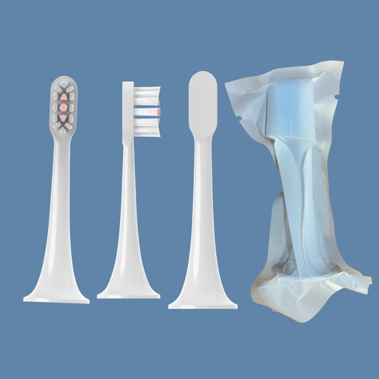 Распродажа мягкие зубные щетки для отбеливания зубов насадки Mi T300 T500 электрическая зубная щетка насадка для Mijia