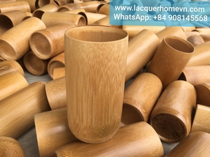 High Quality Vietnam Ecofriendly Hot Selling Handmade Bamboo Cup Wholesale, Vietnam Bamboo Cup - Product Image 3