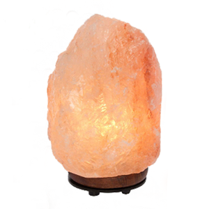 Bderoom Salt Night Light Pink with <b>Dimmer</b> Switch Cord 15W Carved for Festival Gift Room Decor by Impex Pakistan - Product Image 1