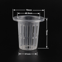 Pot en filet pour aquaponie et hydroponie, panier en maille pour culture hors-sol NFT