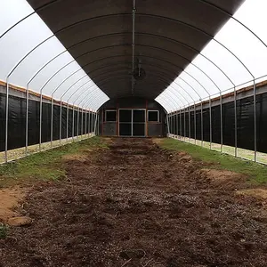 Tubulação de Aço Skyplant policarbonato cogumelo com efeito de estufa Agrícola