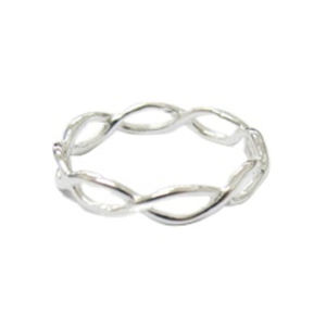 STR108 Anillo Stack de plata esterlina 925 de Tailandia - Product Image 1