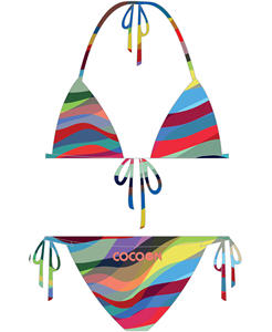 2026 Custom Sublimated <b>Bikini</b> Quick Dry Fabric Micro Coverage <b>Bikini</b> <b>Set</b> Womens Two Piece Swimsuit Tie Side Beach Swimwear - Product Image 6