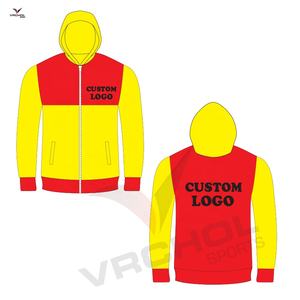 Sudadera con capucha de cuello redondo para hombre OMA personalizada, antiarrugas, anticontracción, poliéster sólido, de talla grande Sudadera de punto, estampado bordado - Product Image 3