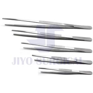 Haute qualité 14cm titane acier inoxydable manuel pouce pansement pince dentelée pince à épiler CE ISO approuvé Instruments chirurgicaux - Product Image 6
