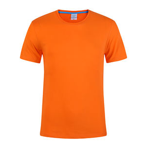 Factor Price-Camiseta de manga corta de Color, Camiseta de cuello redondo de alta calidad, Camiseta de algodón de secado rápido - Product Image 3