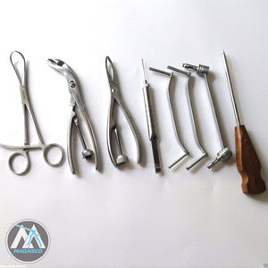 Instruments chirurgicaux vétérinaires de produits vétérinaires d'instrument vétérinaire, acier inoxydable MA-58/5 MAQNSCO d'appareils obstétriques - Product Image 2
