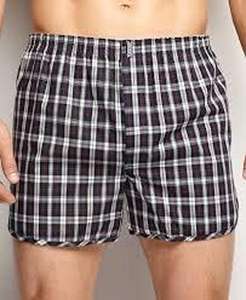 Madras <b>Checked</b> <b>Mens</b> Boxer <b>Short</b> - Product Image 1