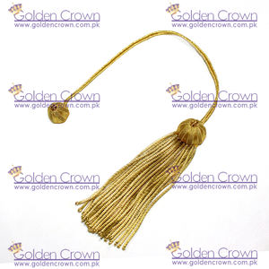 Borlas de lingotes de oro académico Borla de gorra de graduación de oro - Product Image 2